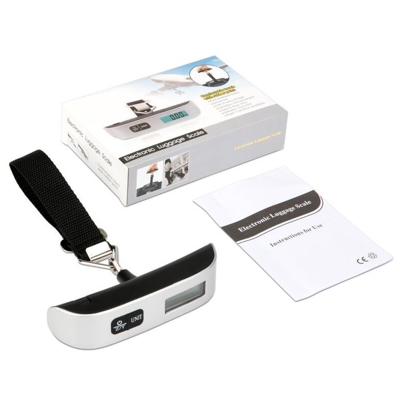 CS1010 Hand Held Luggage Weighing Scale Luggage Hook Hanging Scale