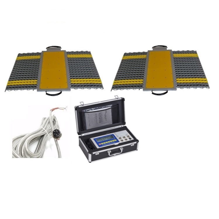 Touring Caravans Axle Weigh Pad in A Static Method Wheel Axle Pad Scale Weighing of Vehicles