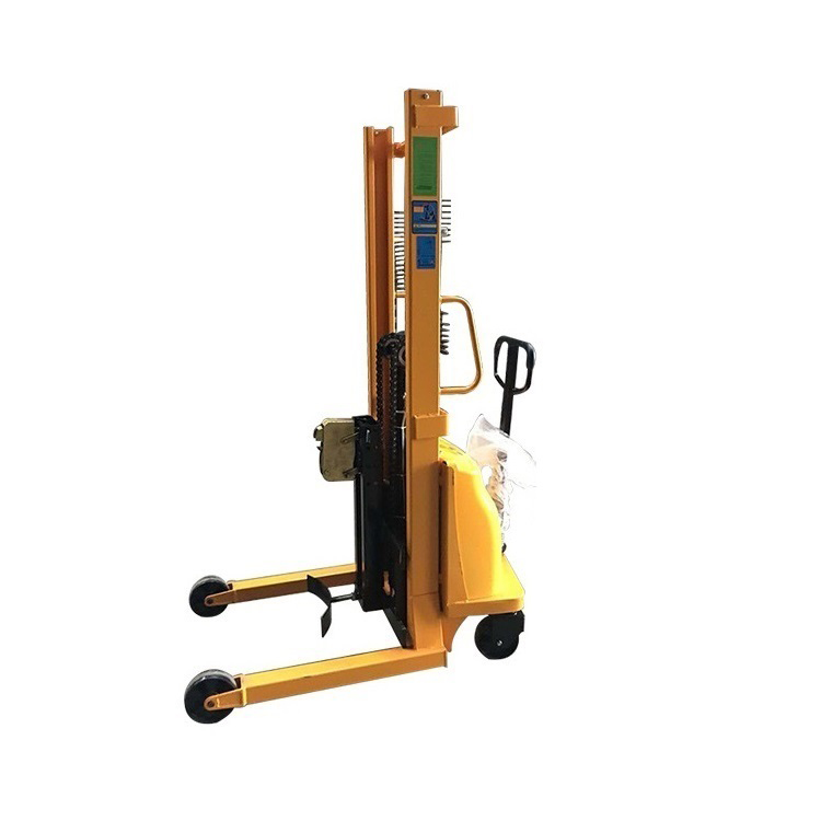 Electric Walkie Stacker Pallet Toyota Semi Electric Manual Oil Drum Carrier