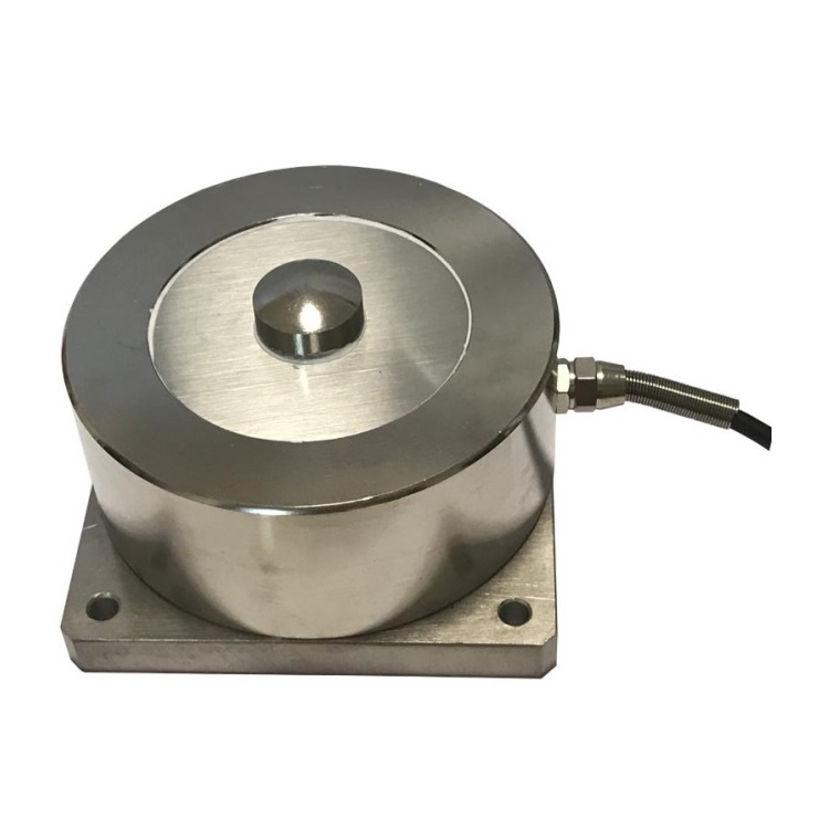LC553 Flat Disc Design Load Cell Compression Low Profile Load Cell